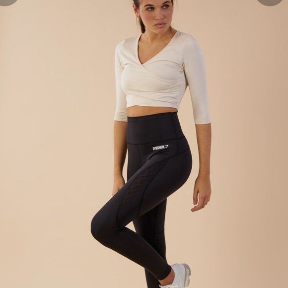 Gymshark Tops - Gymshark Ballet Crop Top